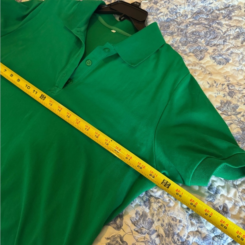 Green Polo  style mini Dress - Picture 4 of 6